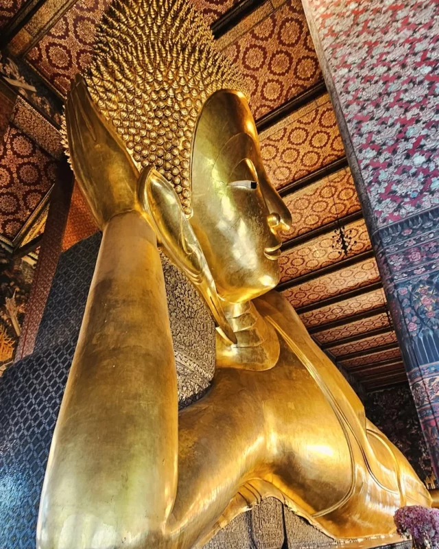 Wat Pho – Home of the Giant Reclining Buddha! ✨ This royal temple in Bangkok’s historic heart is a must-see. Just steps from the Grand Palace, it houses the iconic 46-meter-long, 15-meter-high golden Buddha. A true masterpiece of Thai culture! 🇹🇭✨ 

#WatPho #Bangkok #recliningbuddha #youngnaturephotographers #onthetopoftheworld #adventure #ig_world_photo #sonyalpha #photography #Tunesia #wanderlust #outdoor #instapic #instalike #toptags #theoutdoorfolk #nature_lovers #nature_brilliance #amazing #view #trip #ig_world_colors #igs_world #awesome_photographers #theworldshotz #beautifuldestinations #allaroundtheworld #mytravel #happy